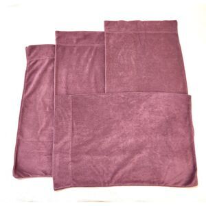 Berkshire Polar Fleece Pillow Cases Set of 4 Standard Dusty Plum
